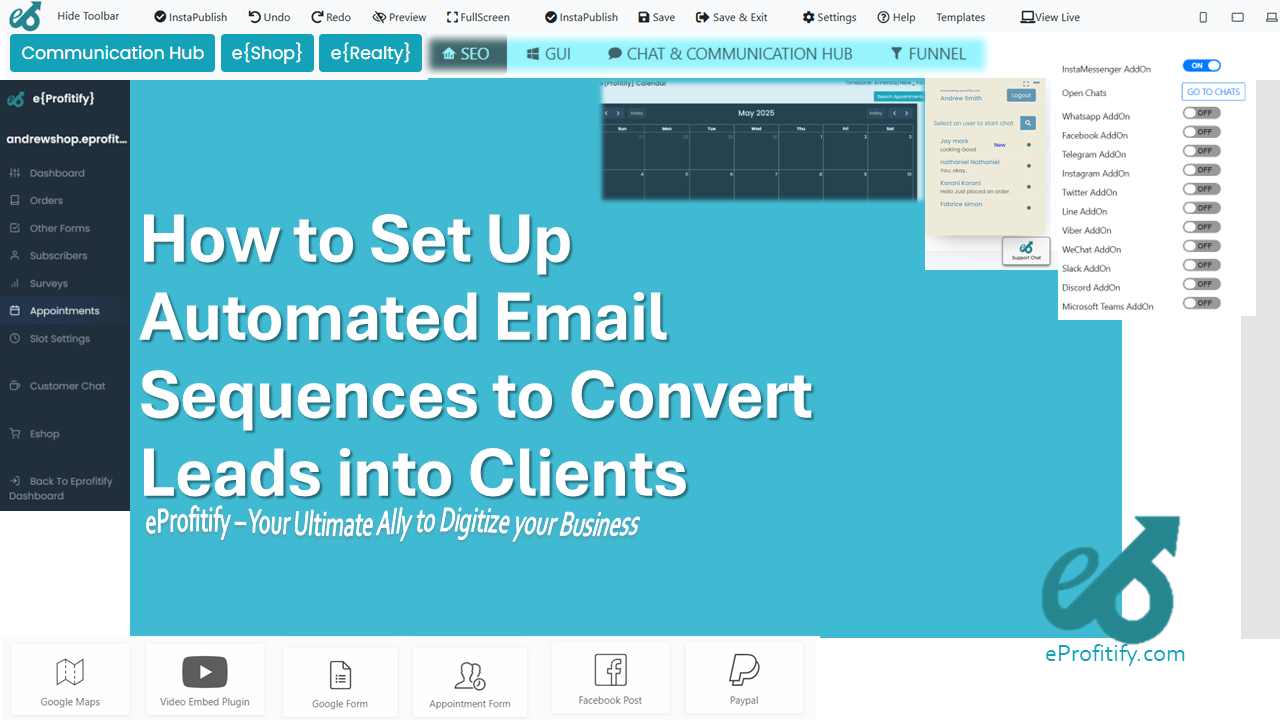 How to Set Up Automated Email Sequences to Convert Leads into Clients